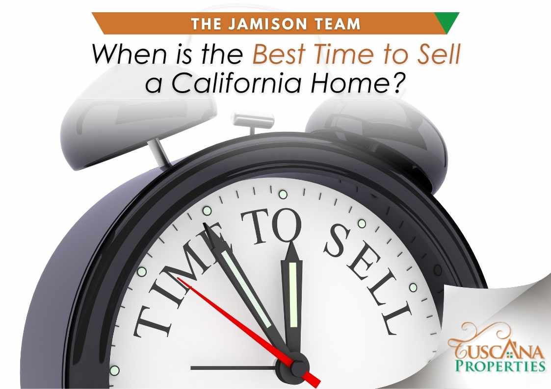 When is the best time to sell a California home