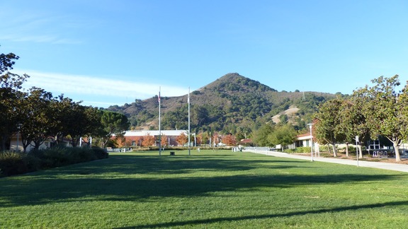 A View of El toro Mountain in Morgan Hill CA