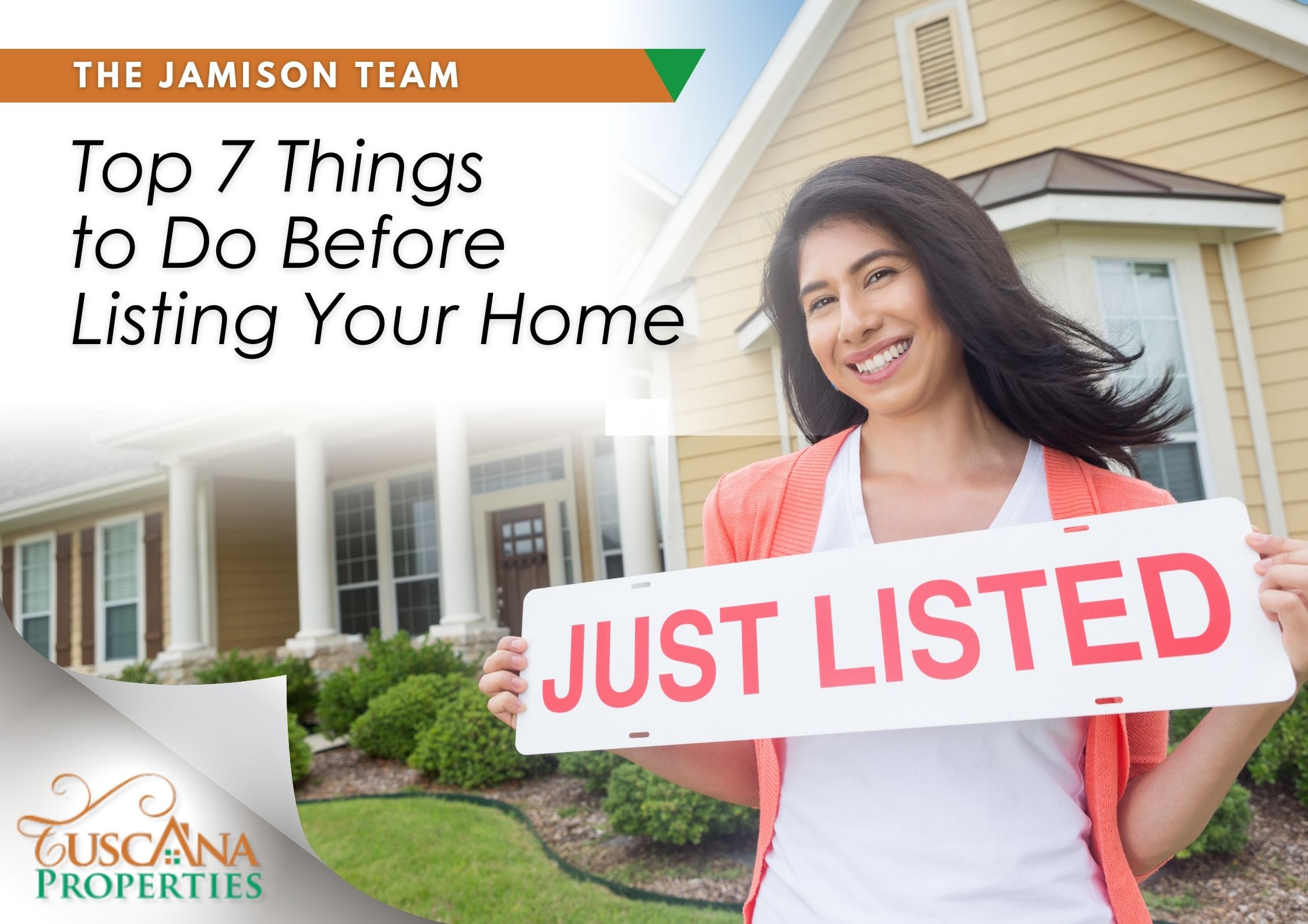 Top 7 Things to do before listing your home