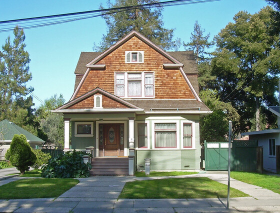 Dutch-Colonial Revival house in San Jose CA