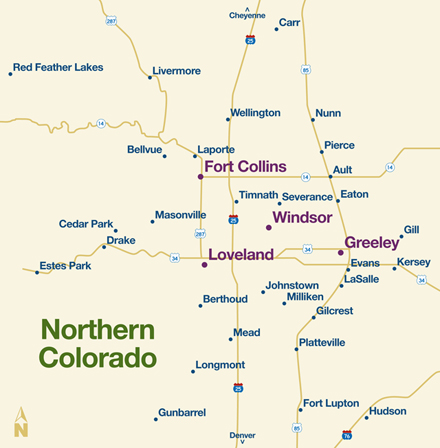 NC map