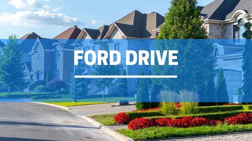 Ford Drive Oakville Neighbourhood