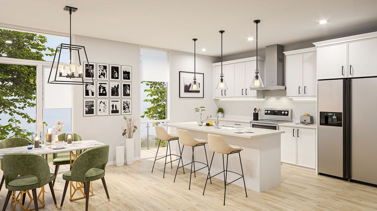Townhomes of Unity Square Kitchen Design