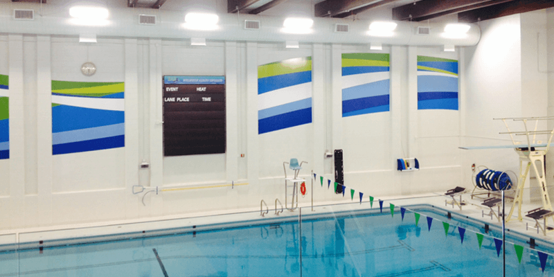 burlington community pool