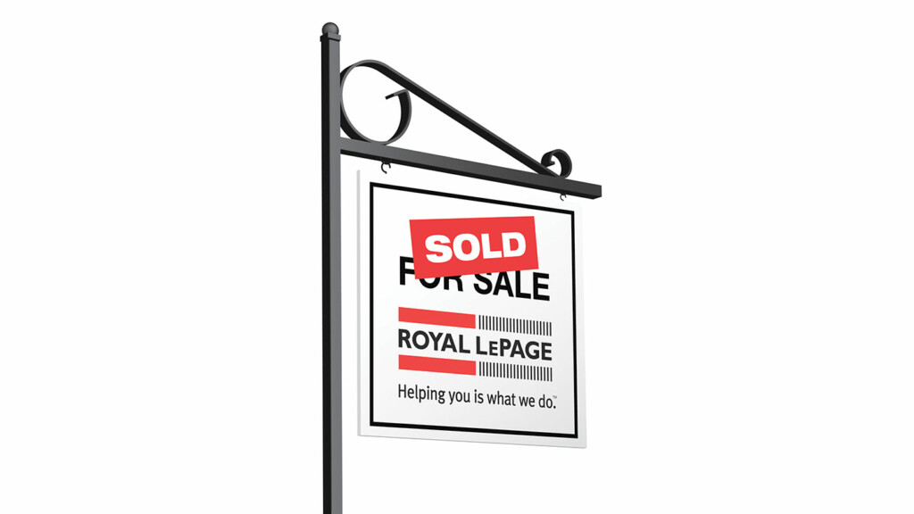 Royal LePage Sold Sign