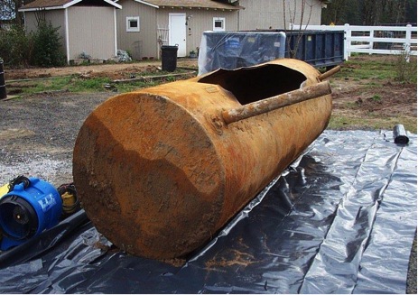 Storage or Oil Tank Removal and Cleanup