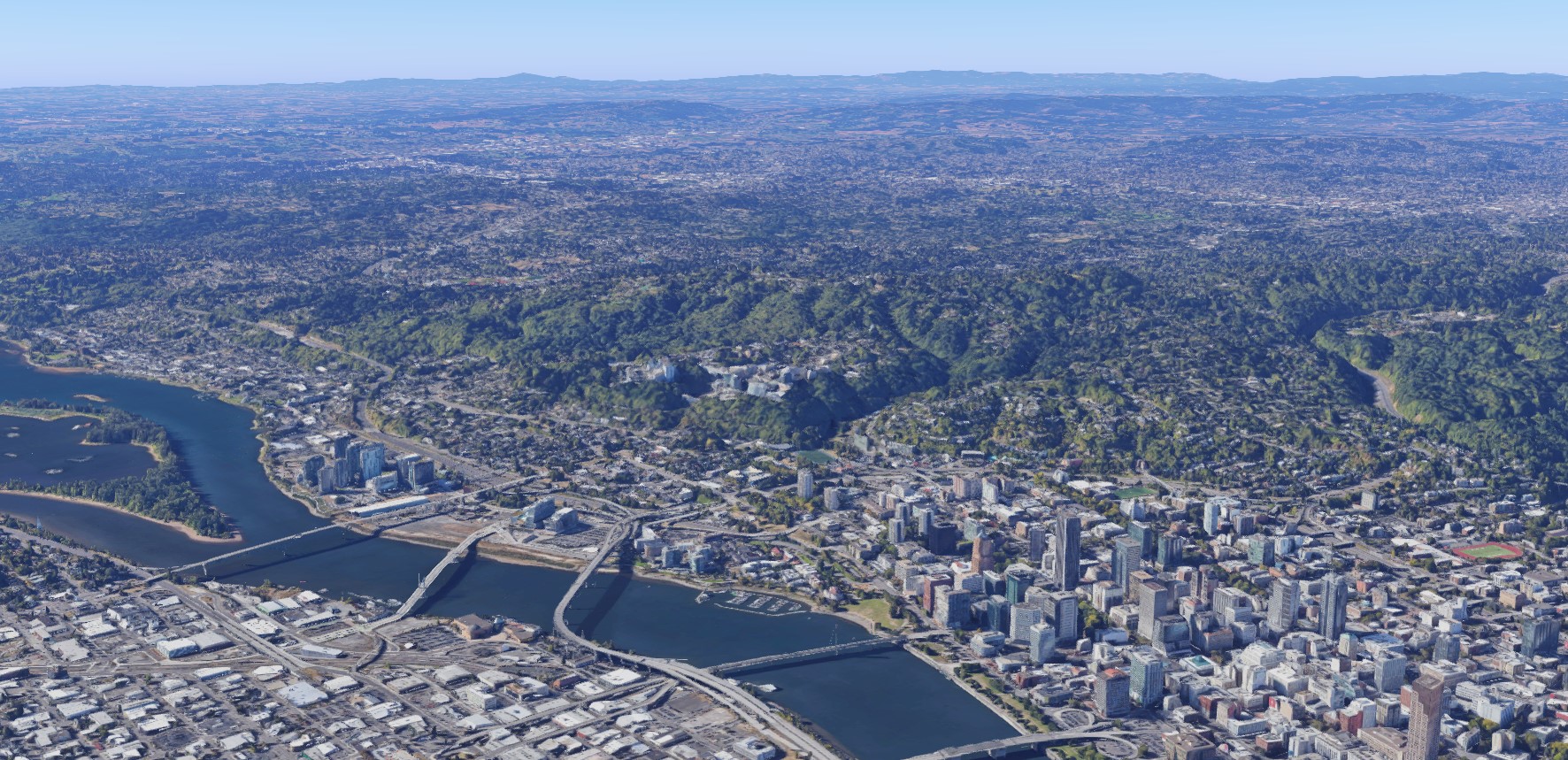 Southwest Oak To Portland