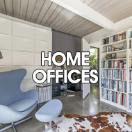 midcentury modern home office