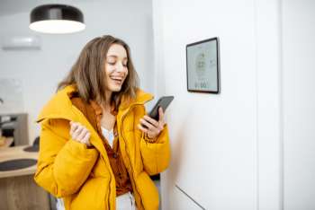 Happy Smart Device User Happy Smart Device User