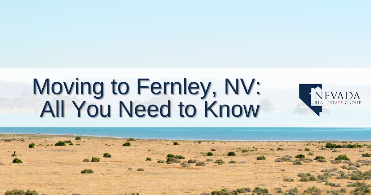 Moving to Fernley Nevada