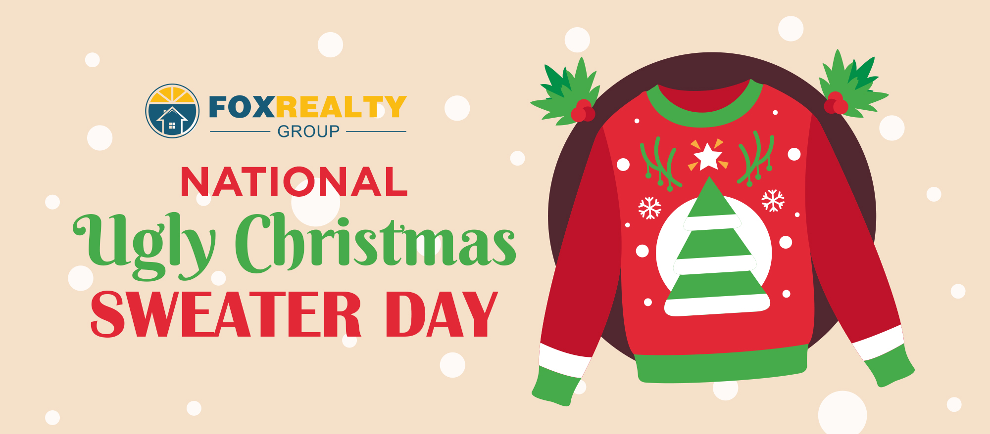 National Ugly Christmas Sweater Day (December 15th, 2023)