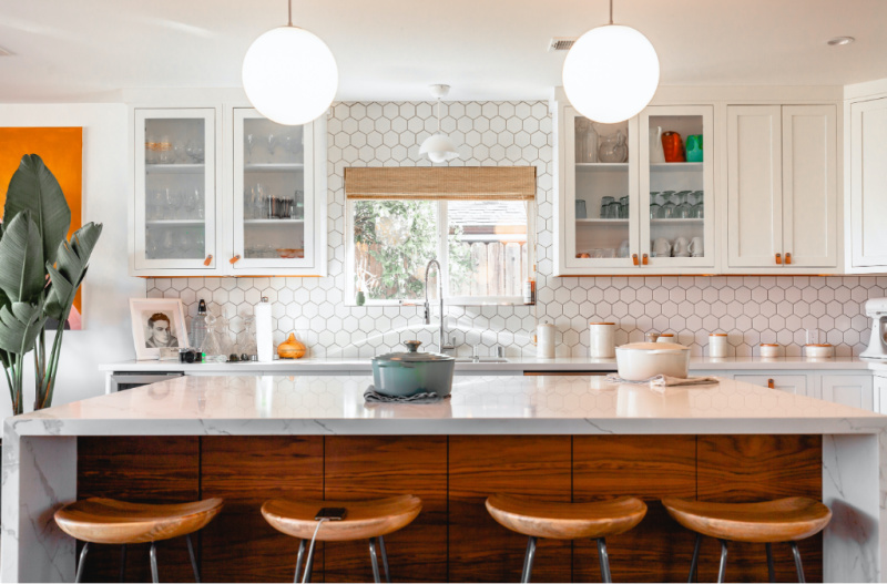 bright modern kitchen