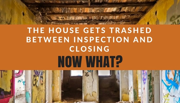 The Seller Trashed the Home After Inspection