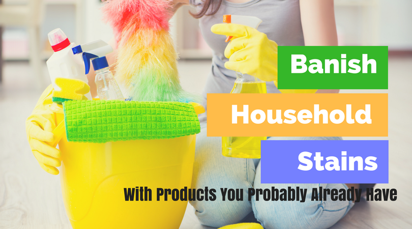 Banish Carpet Stains with Household Basics