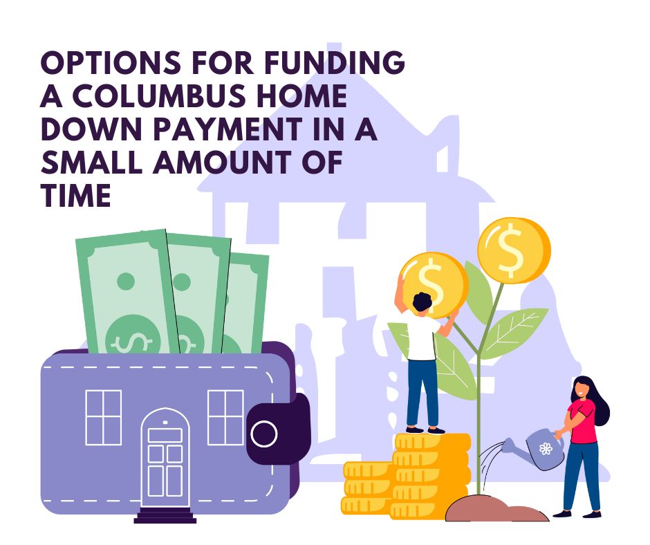 Options for Funding a Columbus Home Down Payment in a Small Amoint of Time