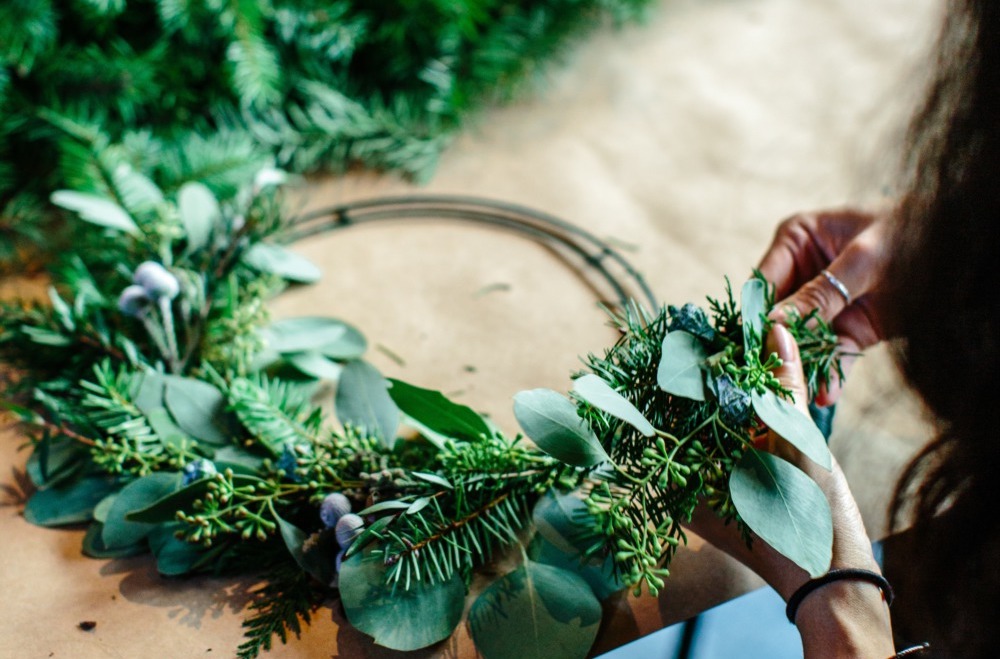 Snowflake Spray with Sprinkles - Greenery Market