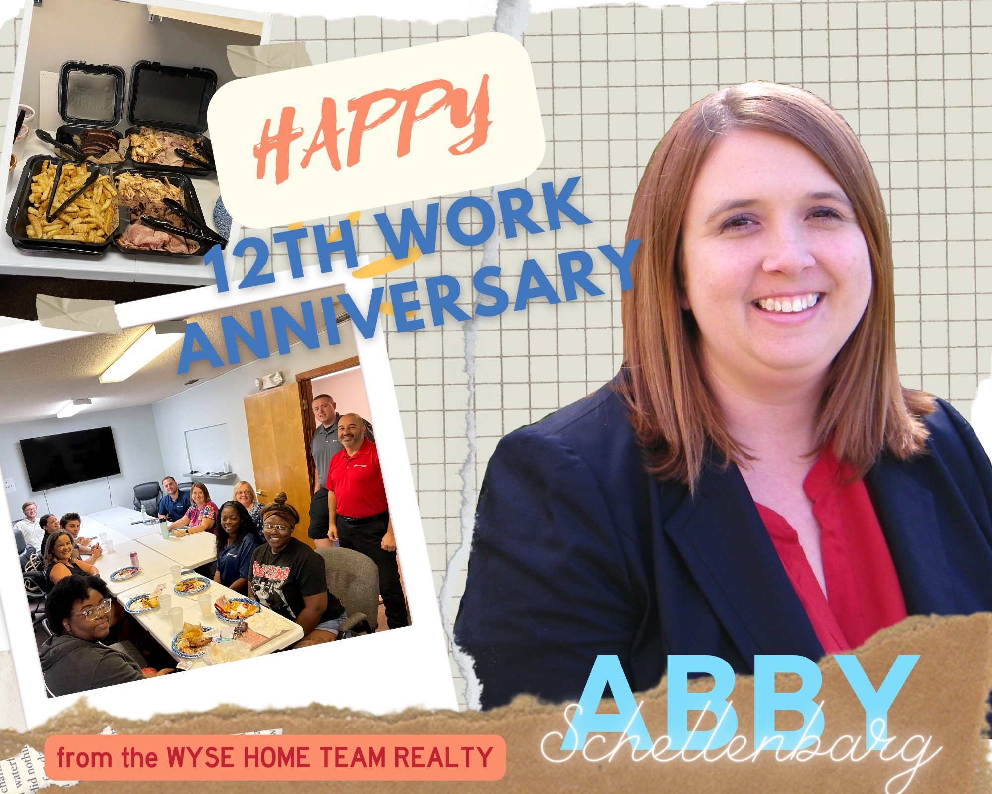 Abby Schellenbarg's 12 year anniversary 