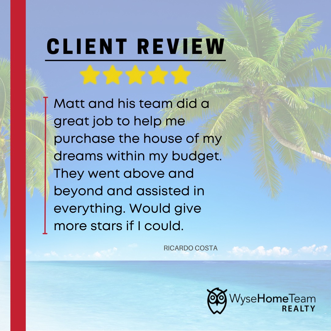 Review on Matt's services from Ricardo