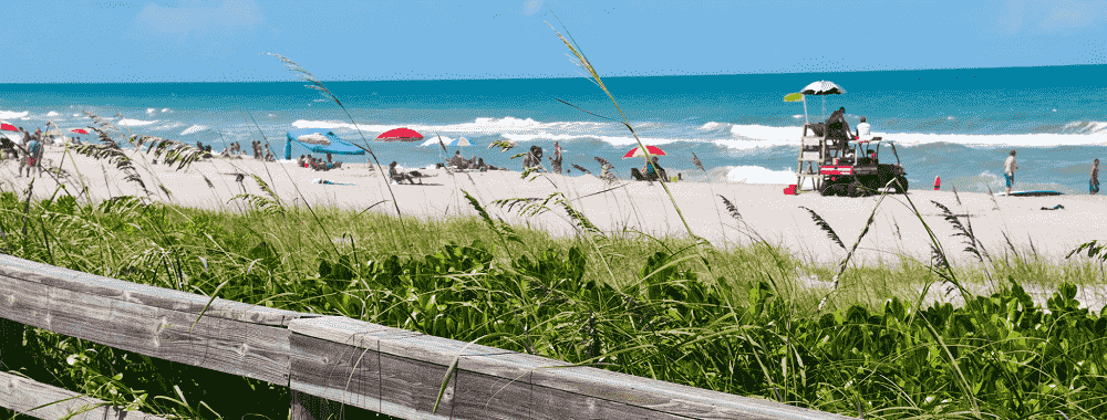 Photo of a Florida beach
