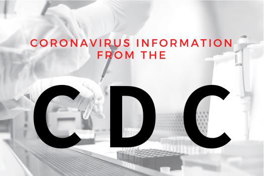 Graphic to access COVID-19 Info from CDC