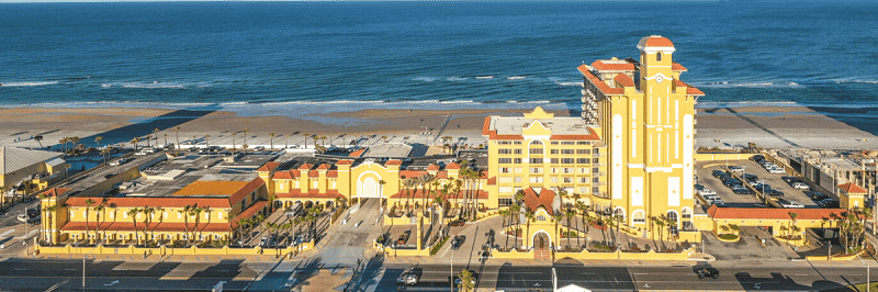 photo of a condotel building in daytona beach fl