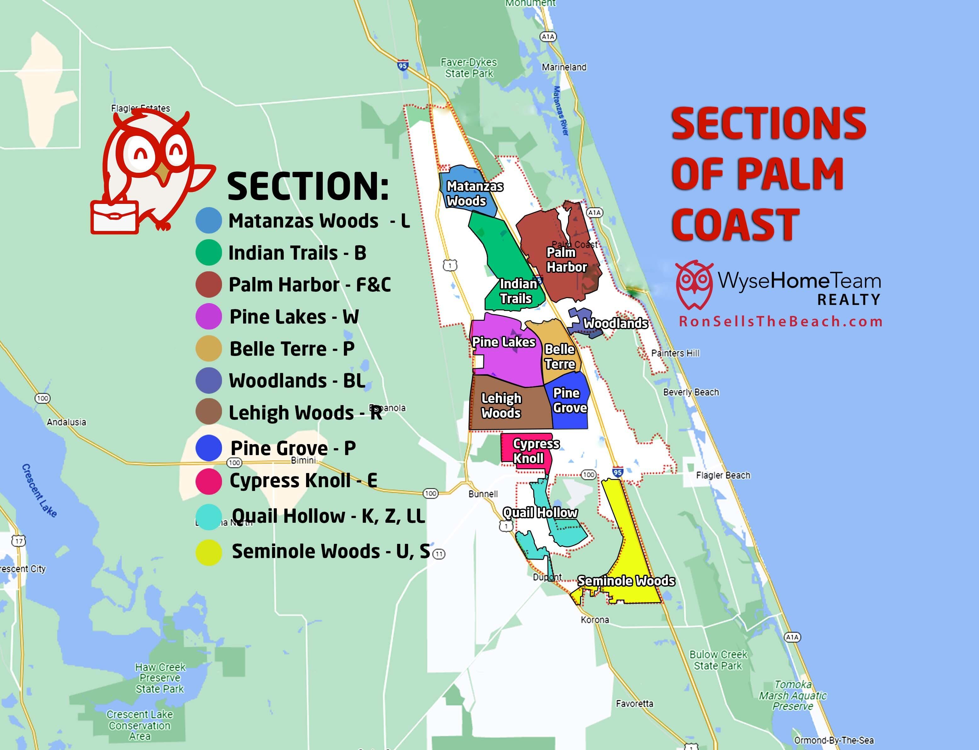 Palm Coast Maps 