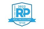 Awarded Top Producing Realtor 2022 TOP PRODUCER Magazine