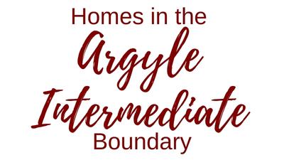 Homes for sale zoned Argyle ISD's Argyle Intermediate School Boundary