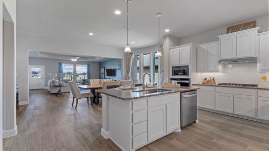 Light filled open floorplans await home buyers at Avalon at Argyle