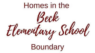 Beck Elementary Homes for Sale Northwest Schools