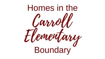 Carroll Elementary School Southlake Homes for Sale