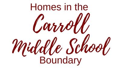Carroll Middle School Homes for Sale Southlake, TX