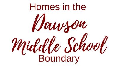 Dawson Middle School Homes for Sale Southlake Texas Carroll ISD