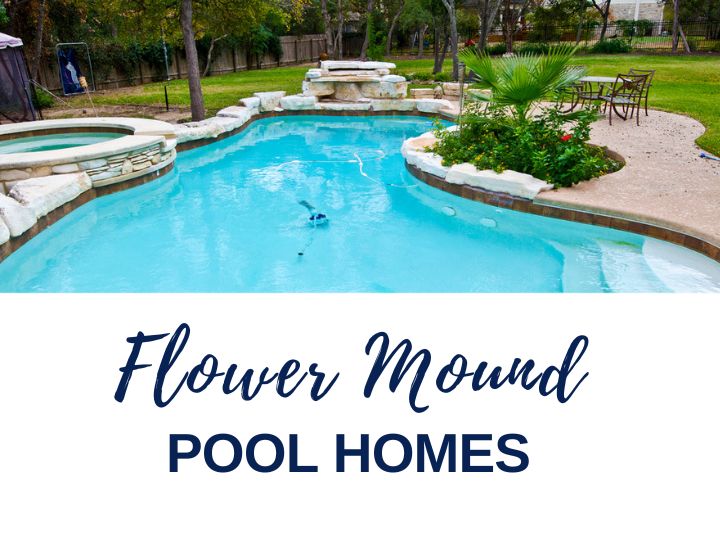 Flower Mound Homes for Sale with backyard pool