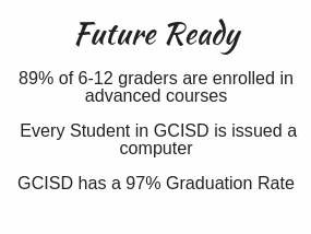 89% of GCISD 6-12 graders are enrolled in advanced classes