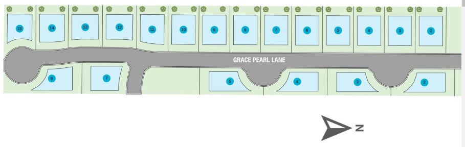 Grace Park Plot Map, Flower Mound Homes for Sale 75022