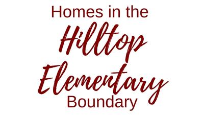 Hilltop Elementary School Houses and Real Estate for Sale