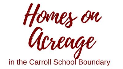 Acreage Homes Southlake Carroll School District