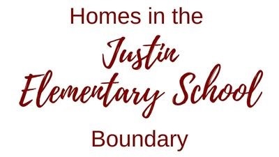 Houses for Sale in NISD's Justin Elementary Boundary