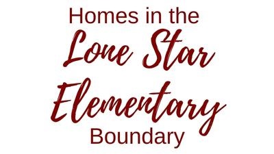 Lone Star Boundary Homes for Sale, Keller School District