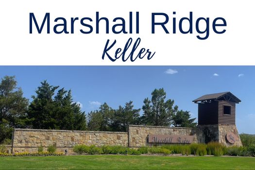 Marshall Ridge Keller Homes and Community Information