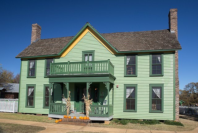 Nash Farm House Historical Register Grapevine Texas