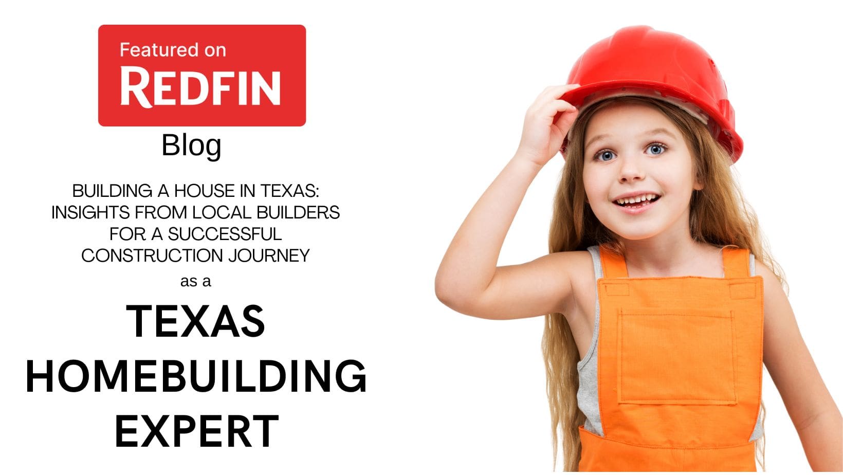 Named a New Home Expert in Texas by Redfin Blog