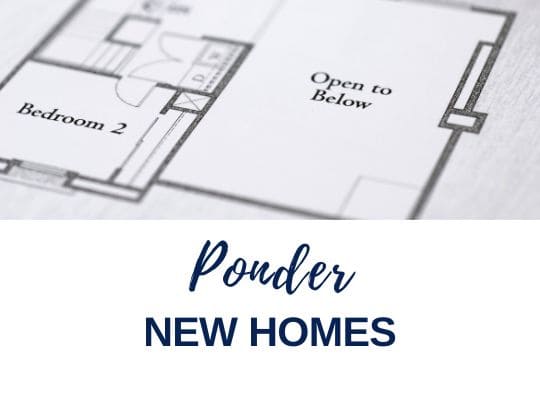 New Builder Spec Homes in Ponder Texas