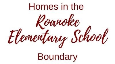 Houses near Roanoke Elementary School, NISD