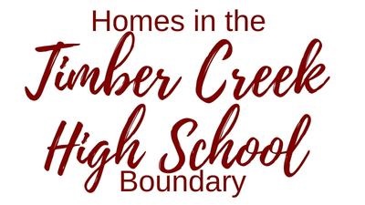 Homes Timber Creek High School Zoning, Keller School District