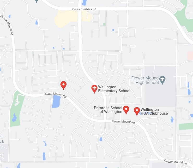 Wellington Flower Mound TX location