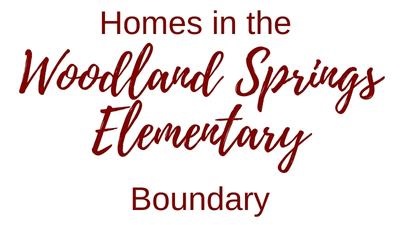 Woodland Springs Elementary Boundary Homes for Sale Keller Schools