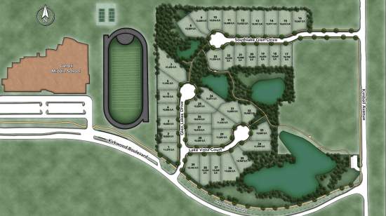 Southlake Glen Site Plan