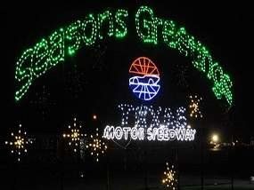 Texa Motor Speedway's Christmas Gift of Lights